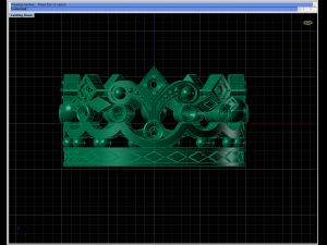 crown ring 3D 打印模型