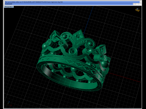 crown ring 3D 打印模型