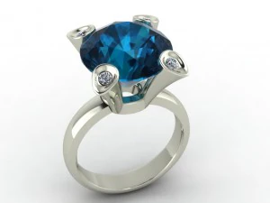 エンゲージリング 3Dプリントモデル