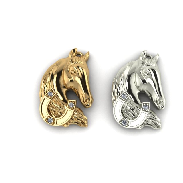 horse 3D Принт Модель .c4d .max .obj .3ds .fbx .stl .blend