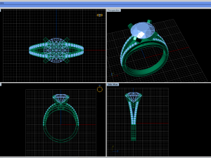 wedding ring 3D Print Model