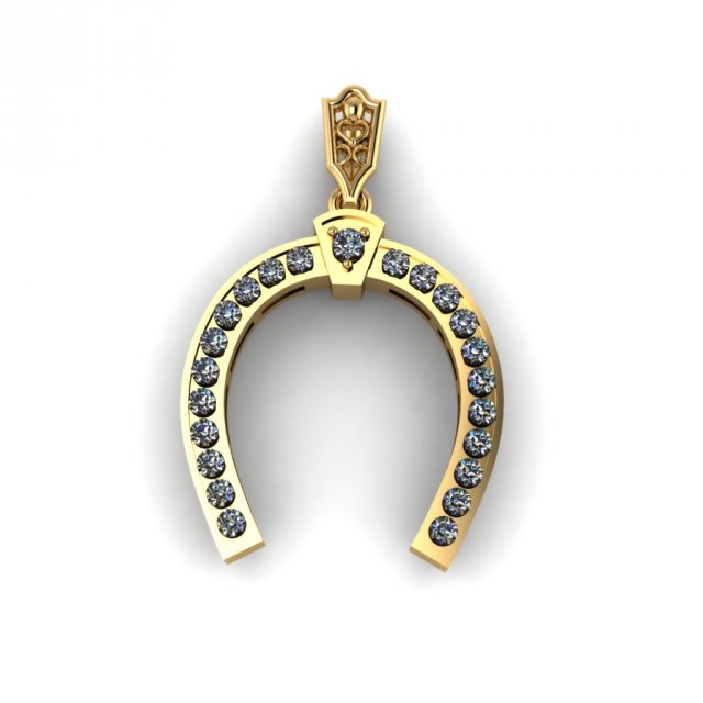horseshoe 3D Принт Модель .c4d .max .obj .3ds .fbx .stl .blend 