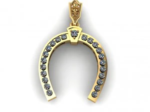 sepatu kuda Model Cetak 3D