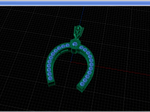 horseshoe 3D Print Model
