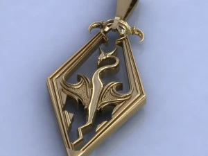 Drago di Skyrim Modello di stampa 3D