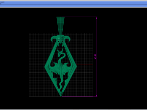 skyrim dragon Model do druku 3D