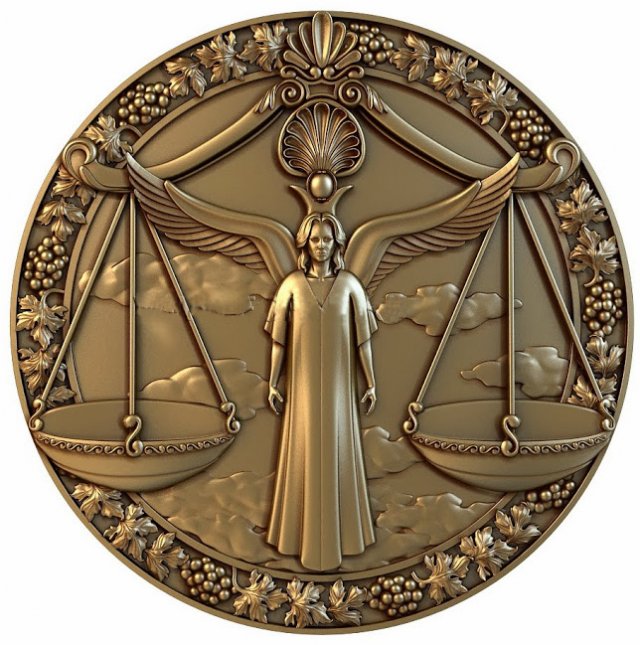 libra pendant Modelo de Impressão 3D .c4d .max .obj .3ds .fbx .stl .blend 