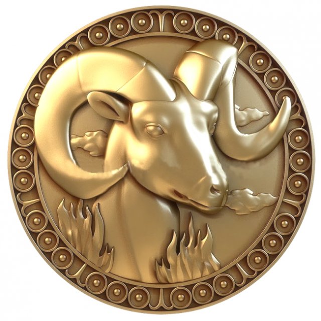 capricorn 3Dプリントモデル .c4d .max .obj .3ds .fbx .stl .blend 