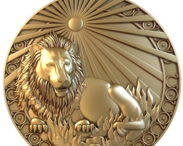 lion 3Dプリントモデル .c4d .max .obj .3ds .fbx .stl .blend 
