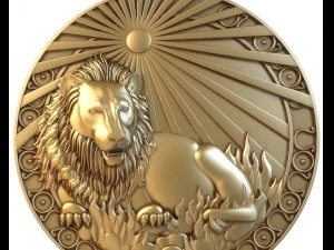 le&atilde;o Modelo de Impressão 3D