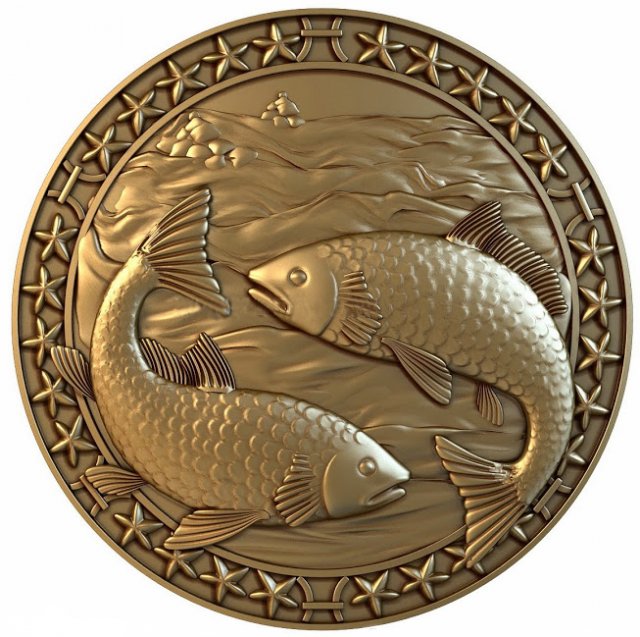 fish 3D Baskı Modeli .c4d .max .obj .3ds .fbx .stl .blend 