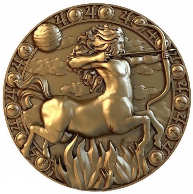 sagittarius pendant Modelo de Impressão 3D .c4d .max .obj .3ds .fbx .stl .blend 
