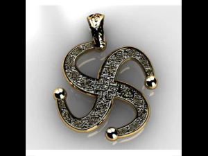 pendant coronet 3D Print Model