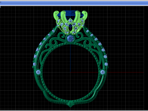 apruvas ring 3Dプリントモデル