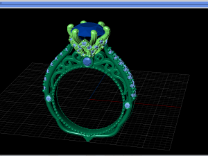 apruvas ring 3Dプリントモデル