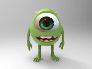 mike wazowski 3D Model
