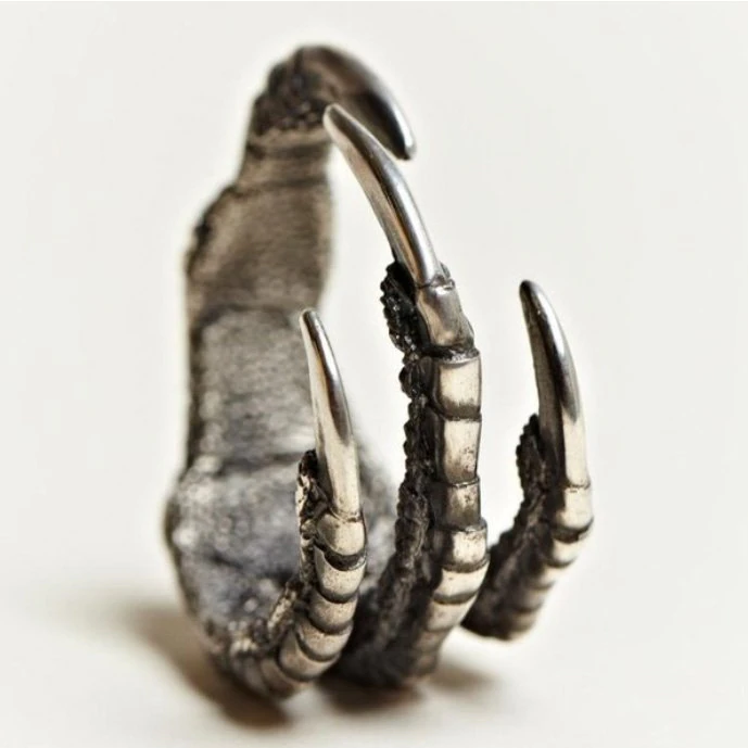 claws ring 3D Print Model .c4d .max .obj .3ds .fbx .stl .blend