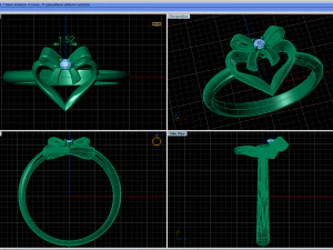 bow ring 3D Print Model