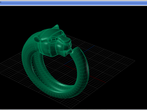 lion king ring 3D 打印模型