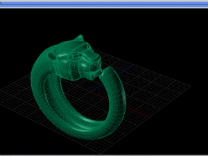lion king ring 3D Print Model