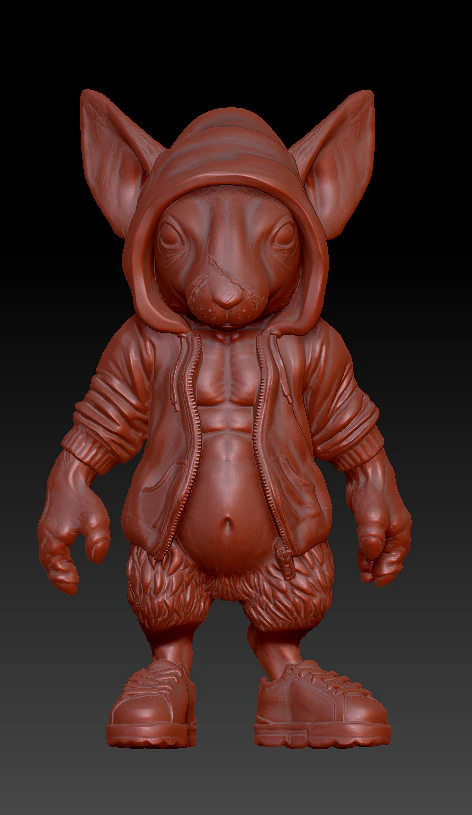 mouseg 3D Print Model .c4d .max .obj .3ds .fbx .stl .blend 