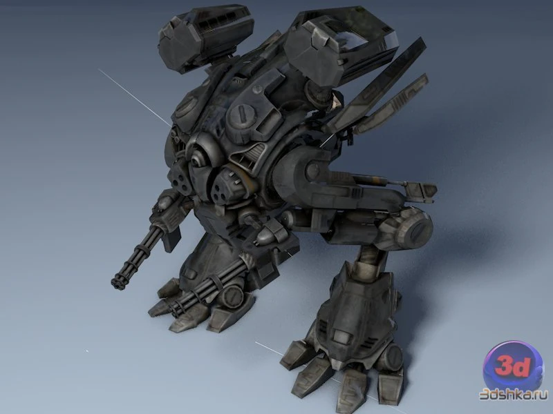 robot r3115 3D Model .c4d .max .obj .3ds .fbx .stl .blend 