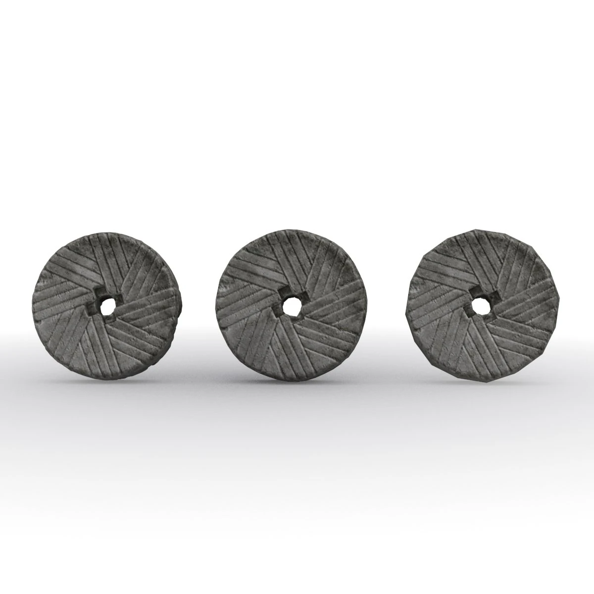 mill stone 3 lods 3D Model .c4d .max .obj .3ds .fbx .stl .blend 