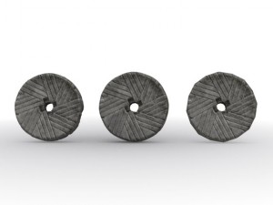 mill stone 3 lods 3D Model