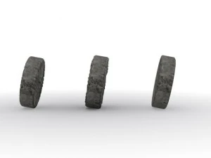 mill stone 3 lods 3D Model