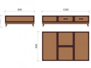 tavolino da caff&egrave; Modello 3D