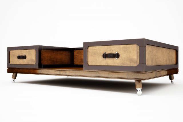 coffee table 3D Model .c4d .max .obj .3ds .fbx .stl .blend 