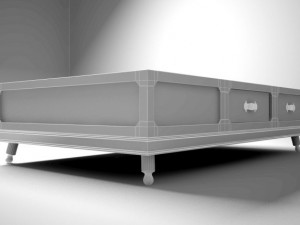 3 coffee tables 3D Model