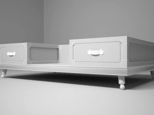 3 coffee tables 3D Model
