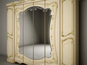wardrobe for bedroom 3D Model