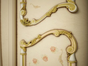 wardrobe for bedroom 3D Модель