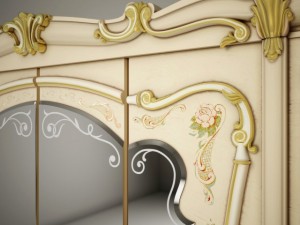 wardrobe for bedroom 3D Модель
