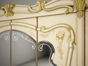 wardrobe for bedroom 3D Model