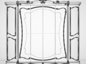 wardrobe for bedroom 3D Model