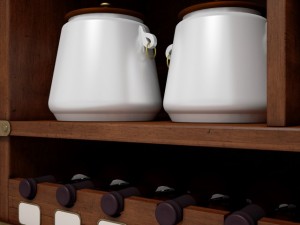 cupboard for kitchen 3D Model