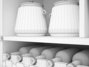 cupboard for kitchen 3D Model