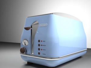 toaster icona vintage 3D मॉडल