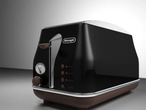 toaster icona vintage 3D Model