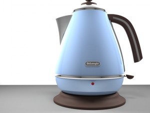kettle icona vintage Modelo 3D
