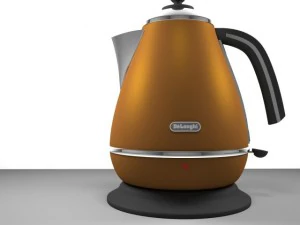 kettle icona vintage 3D Model