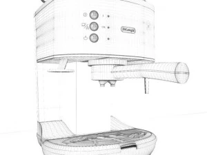 coffe machine espresso 3D Model