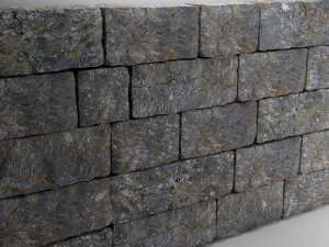natural stone wall 3D Model