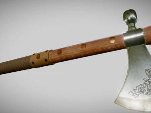 savaş baltası 3D Model