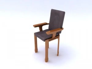 chair leather 3D Model