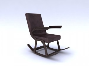rocking chair Model 3D