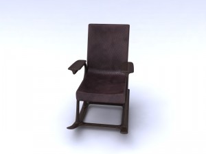 rocking chair Model 3D
